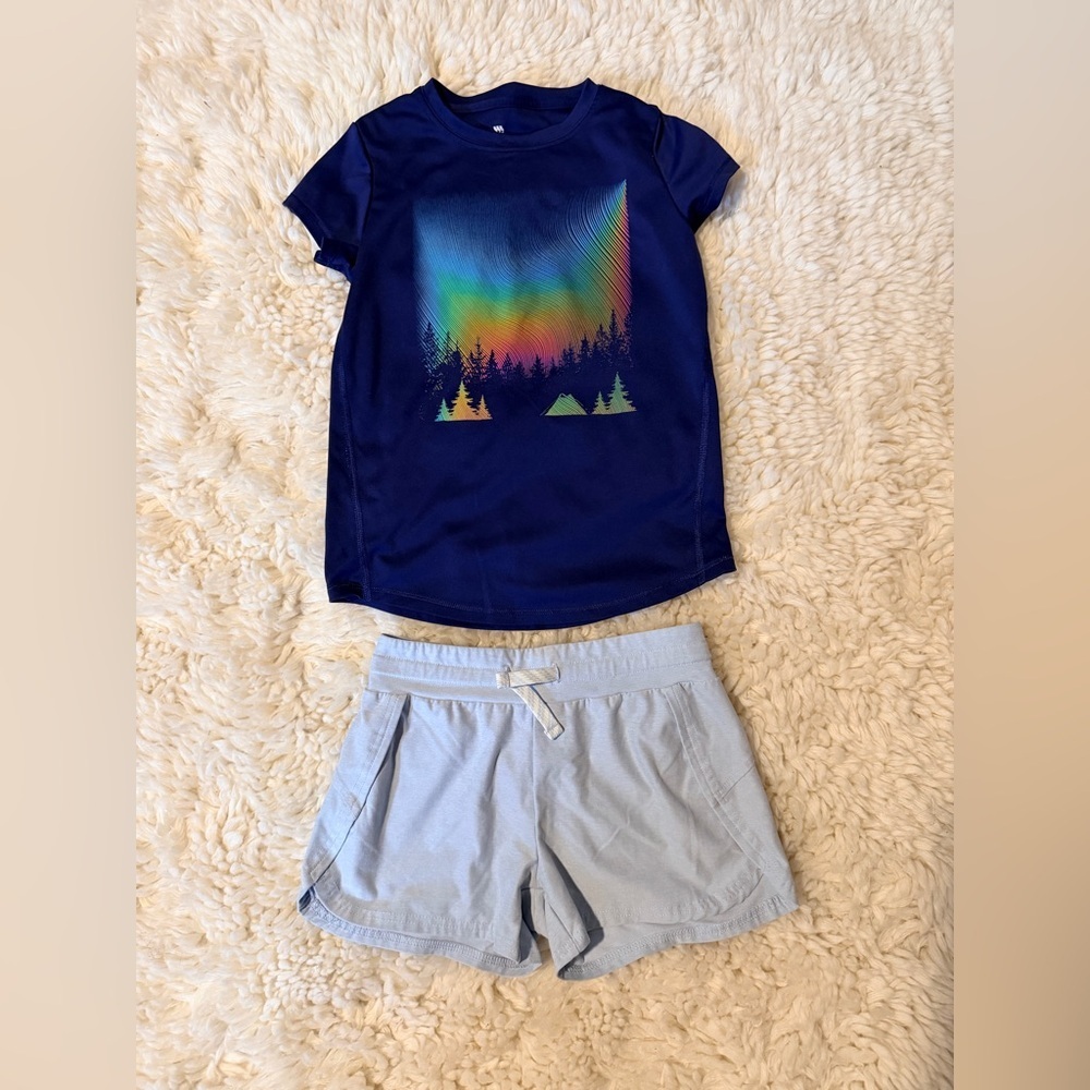 Carter's Blue and Gray Kids Matching Set